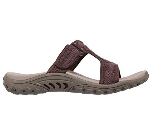 Skechers Women's Reggae Desert Escape Slide Sandal,Chocolate,US 5 M Skechers Women's Reggae Desert Escape Slide Sandal,Chocolate,US 5 M