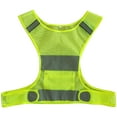 thumbnail image 3 of Yeacher Adjustable High Visibility Reflective Vest with Reflective Wrist Arm Bands Safety Gear for Night Cycling Jogging Running, 3 of 7