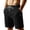 Black, variant on EOYWHK Golf Shorts with Pockets Elastic Waist Drawstring Mens Golf Shorts Soft Lightweight Breathable for Hiking Camping Travel Casual Wear Army Green, Size L