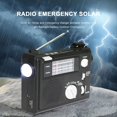 thumbnail image 4 of Emergency Radio Portable Emergency Radio Weather Alert Radio with Cellphone Charging Hand Crank & Battery Operated, 4 of 7