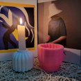 thumbnail image 4 of Simple Striped Candlestick Resins Mould DIY Castings Moulds Concrete Candle, 4 of 5