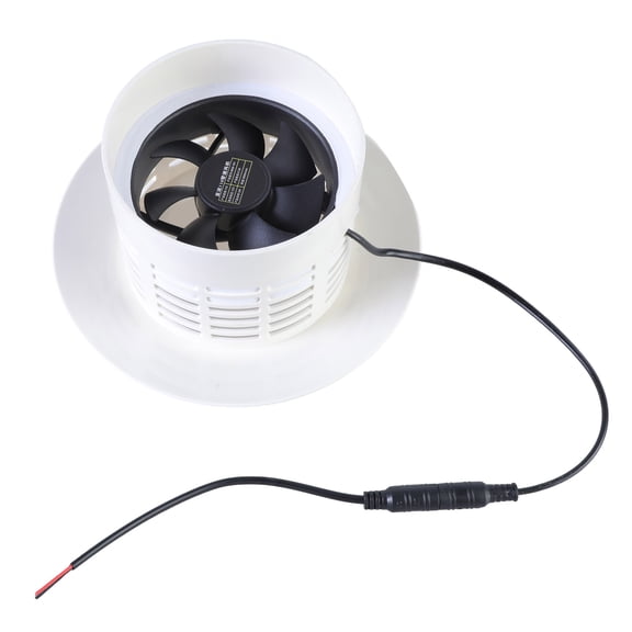 Bathroom Solar High Speed Air Vent Ventilation Fan Energy-saving 3W for Safe Operations Reduction