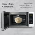 thumbnail image 5 of Countertop Microwave Oven 1.1 Cu. Ft. – 1000 Watts Power, Auto Cook Settings, Defrost, Easy Clean and Child Safety Lock - White, 5 of 6