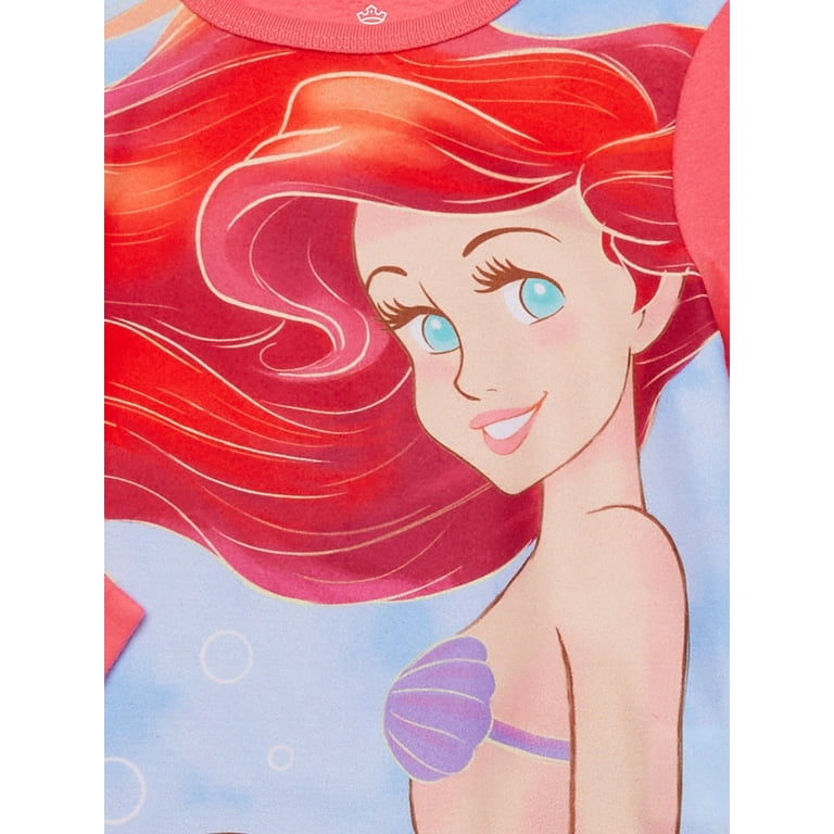 Mermaid Disney Zara Ariel T Shirt Maglietta Sirenetta Zara Bambina