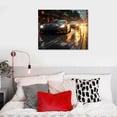 thumbnail image 4 of COMIO Sports Car Canvas Poster, Wall Art Prints, Friend Gifts, Wall Painting For Living Room Bedroom, Home Decoration, 4 of 4