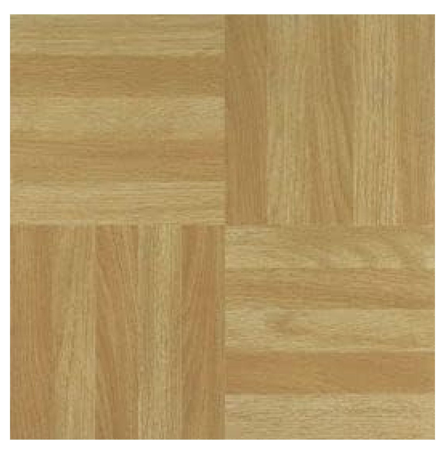Achim Importing Co, Inc. Four Finger Square Parquet 12 Inch x 12 Inch Self Adhesive Vinyl Floor Tile #204