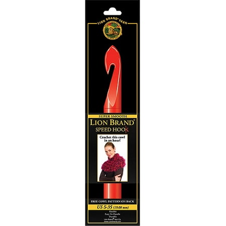 Lion Brand Crochet Hook, Size 35, Red