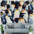 thumbnail image 4 of Shiartex cute baby penguins Tapestry Wall Hanging For Bedroom,Small Tapestry For Bedroom Aesthetic Funny Tapestries Wall Hangings,Room Decor Aesthetic Tapestry For Bedroom Living Room Dorm Painting, 4 of 6