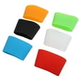 thumbnail image 2 of 6Pcs Glass Cup Heat Insulation Silicone Cover Simple Silicone Sports Cup Cover, 2 of 7