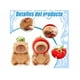 thumbnail image 4 of Muñeco De Peluche Capibara Xtellar color cafe Con Mochila De Tortuga Y Sombrero 2pz, 4 of 4