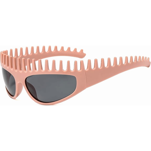 2-in-1 Tortoiseshell Headband Sunglasses, Polarized UV400 Sunglasses with Built-In Comb Teeth