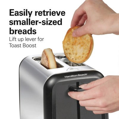 Compact Toaster Black
