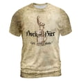 thumbnail image 4 of Mens Vintage Style Graphic T Shirt Retro Short Sleeve Crewneck Printed Tee Summer Top Soft Breathable Blend Daily Shirt L, 4 of 4