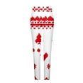thumbnail image 4 of YOIAVAIOY Holiday Leggings for Women High Waisted Buttery Soft Yoga Pants Christmas Print Casual Workout Tights Red L, 4 of 5