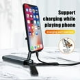 thumbnail image 2 of Acekid Phone Holder, Angle Height Adjustable Phone Stand, Foldable Desktop Phone Bracket Tablet Stand, 2 of 8