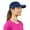 Navy, variant on Women's Running Cap - Recycled Ladies Baseball Hats for Sports, Golf, Tennis, Workout - White