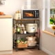 thumbnail image 1 of Carro de Cocina con Ruedas ThreeHio 60x40x76 cm, 3 Niveles, 1 of 8