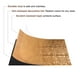 Fasde Terrain Décoratif Dosseret en Vinyle 15 Pieds Carrés Kit en Bronze Frotté à l'Huile – image 4 sur 6