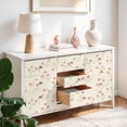 thumbnail image 5 of Peel and Stick Wallpaper Delicate Pink Blossom Floral Light Beige 17.7in x 118in Contact Paper Removable Self Adhesive Wall Mural Wall Decor for Bedroom Kitchen Cabinets, 5 of 8