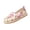 Hot Pink, variant on Willtoo Women's Flats, Floral Casual Slip On Shoes, Round Toe Comfortable Walking Shoes Art Travel Vacation Daily Shoes for Women