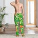thumbnail image 2 of Fotbe St Patrick's Day6 Pantalones de Pijama para Hombre, Pantalones de Dormir, Pantalones de Casa con Cintura Ajustable y Bolsillos-3X-Large, 2 of 6