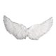 thumbnail image 5 of Disfraz de ala de ángel para niños, alas de plumas decorativas para fiestas, espectáculos y escenarios. Blanco S, 5 of 9