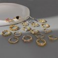thumbnail image 3 of Zircon Bague Ajustable à Ouverture Haut de Gamme, 3 of 7