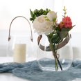 thumbnail image 3 of Coofit Flower Vase Glass Portable: Small Desk Vase Plant Vase Tabletop Vase with Handle, 3 of 10