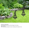 thumbnail image 3 of Marcadores de plantas ANGGREK Metal Negro Gnomos, 3 of 8