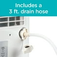 thumbnail image 6 of BLACK+DECKER BDT20WTB 20-Pint 1500 Sq. ft. Portable Dehumidifier, Energy Star Certified, White, 6 of 10