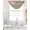 Pink, variant on Eucalyptus Trucks Sheer Waterfall Valance Curtains for Window, Spring Rustic Floral Wooden Burlap Rod Pocket Sheer Topper Swag Curtains for Living Room, Kitchen 38.5"W x 47.2"L, 1 Panel