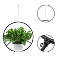 thumbnail image 6 of Better Homes & Gardens Round Iron Black Plant Hanger, 16.1" Diameter x 7.9" Width, Indoor Use, 6 of 7