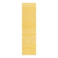 thumbnail image 3 of Unique Loom Chindi Chevron Collection Area Rug - Claire (2' 7" x 10' Runner Yellow/Ivory), 3 of 7