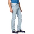 thumbnail image 2 of Buffalo David Bitton Men's Relaxed Straight Driven Jeans, Creased and Sanded, 30 34, 2 of 4