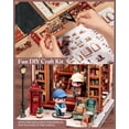 thumbnail image 3 of Kit de biblioteca para casa de muñecas en miniatura, lindo y divertido, Nook Jack's, 3 of 7