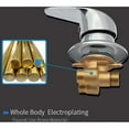 thumbnail image 4 of Single Handle Shower Enclosure, Brass Shower Faucet, Water Outlet Diverter, Chrome Shower Faucet, G1/2 Inch Connector, 4 of 4