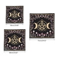 thumbnail image 3 of AOOOWER 50x50/60x60/75x75cm Tarot Tablecloth Mat Geometric Divinations Table Cloth Board Game Oracles Card Pad Rune Support Mat, 3 of 17