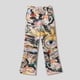 thumbnail image 3 of WILLBEST Pantalones Mujer Pantalones Vaqueros de Pierna Ancha para Mujer, de Cintura Alta, Estilo Años 90, Con Estampado Floral, Informales, Cómodos y Elásticos, a La Moda. 1148 XXXXXL, 3 of 6