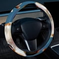 thumbnail image 2 of Corgi 14.5 Inch Printing PVC Leather Car Steering Wheel Cover Auto Accessories, 2 of 6