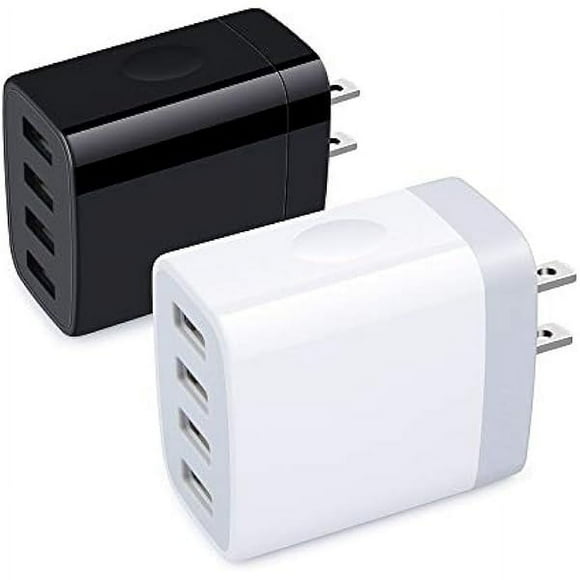 ccwmincc Fast Charge Wall Charger, High Speed 4.8A Charger Cube Brick Base Compatible with iPhone 17/16/15/14/13/SE/12/X/Plus,iPad Pro,Mini, LG, Samsung Galaxy S26,S25,S24,S23,S22,S21,S20