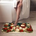 thumbnail image 4 of 1pc Snowman Family Absorbent Non-Slip Bathroom Thickened Flannel Rug Decor,Soft,Quick Drying,Suitable For Indoor/outdoor Use,Bathrooms,Bedrooms,Kitchens,Terrace,Laundry Rooms,16"x24", 4 of 9