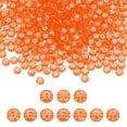 thumbnail image 1 of Uxcell 1000 Pcs Perlas de Letras Acrílicas para Pulseras Kit de Suministros DIY, Naranja, 1 of 6