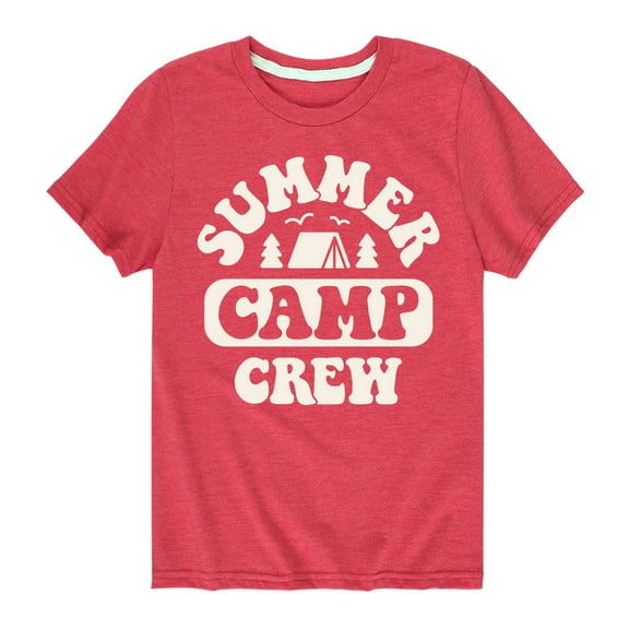 Instant Message - Summer Camp Crew - Toddler & Youth Short Sleeve Graphic T-Shirt