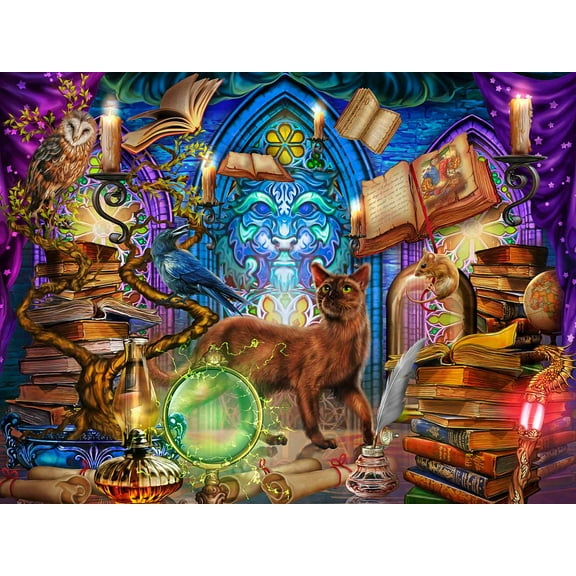 Mystic Workshop Jigsaw Puzzle 550 Piece by Vermont Christmas Company