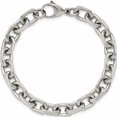 thumbnail image 3 of Stainless Steel Polished 8.5mm 8.75In Cable Bracelet (8.75 X 8.5) Made In China -Jewelry By Sweet Pea, 3 of 6