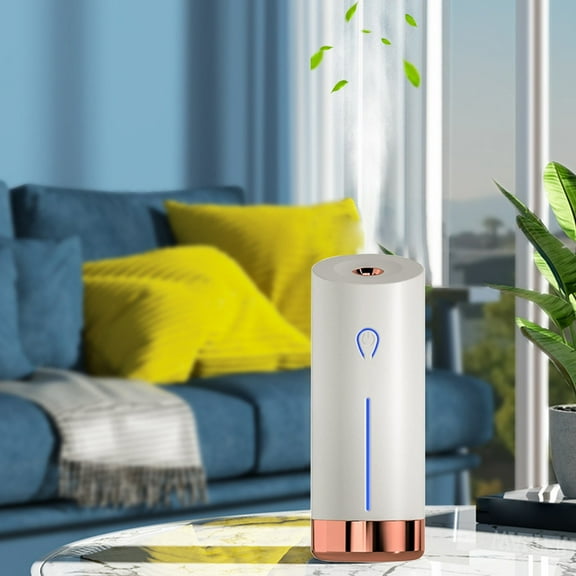 Automatic Aroma Diffuser Smart Scent Machine Waterless Oil Diffuser 50ml Capacity for Home Bedroom Hotel Office Quiet Operation White