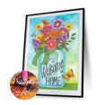 thumbnail image 1 of Cuadros Decorativos DIY 5D mosaico florero dibujo completo taladro redondo diamante resina pintura Kit Ehuebsd Nuevos Originales, 1 of 9