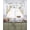 White, variant on White Daisy Swag Valances for Windows, Small Curtains Drapes, Spring Floral Elegant Farmhouse Botanical Bees Kitchen Window Curtains Over Sink Window Treatment Valance for Bedroom/Bathroom 56"x36"