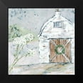 thumbnail image 2 of Ebert, Roey 12x12 Black Modern Framed Museum Art Print Titled - The White Barn, 2 of 5