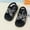 White, variant on BRGZLK Girls Open Toe Sandal Casual Fashion Princess Shoes Comfort Soft Sole Summer Lightweight Breathable Sequin Platform Beach Sandals Black 11-12 Years